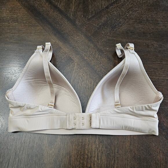 ThirdLove 24/7 Classic Wireless Bra Womens Size 32B1/2 Nude Tan Seamless Stretch - Picture 3 of 8